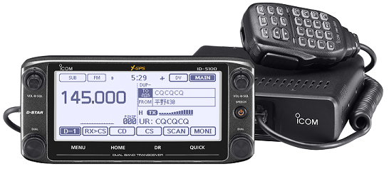 画像1: ID-5100D D-Star 対応 50 [W] 車載無線機 (1)